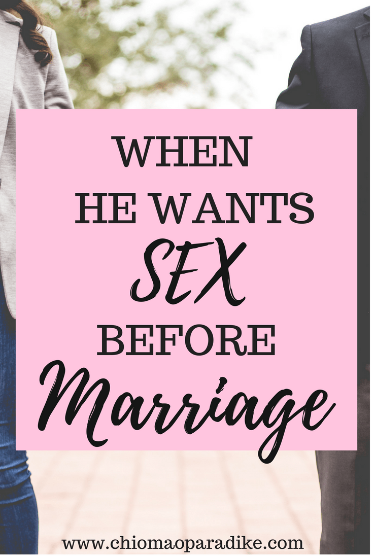 for sex is marriage