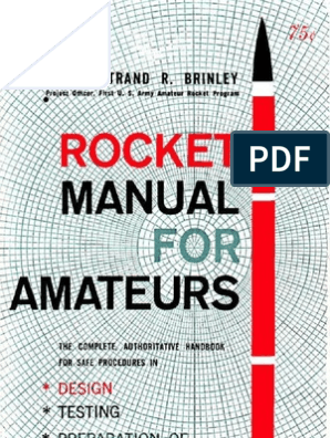 amateurs the handbook for rocket