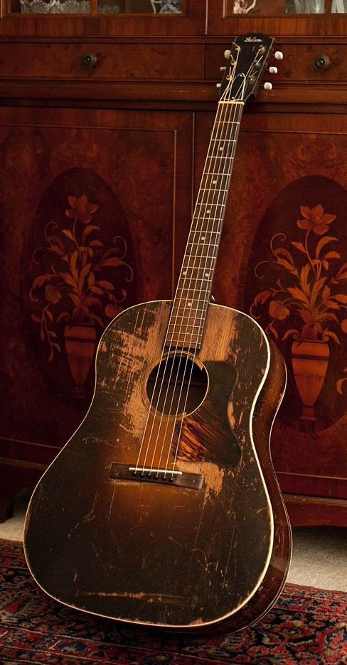guitar acoustic vintage gibson