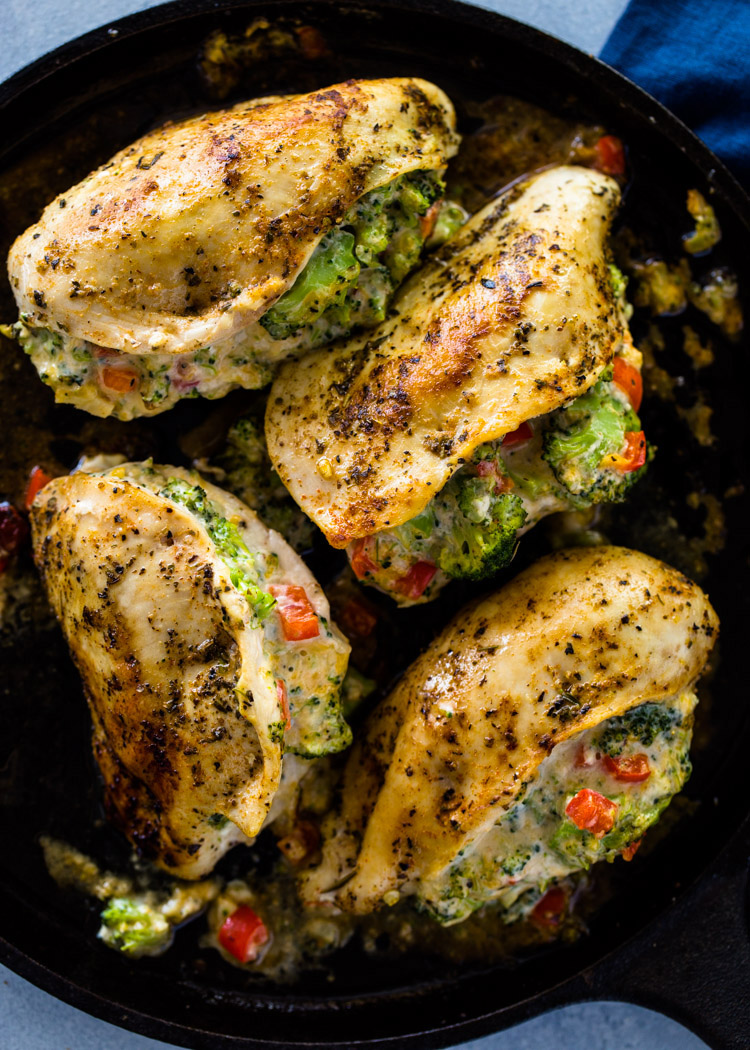 breast skinless chicken peppers with stuffed