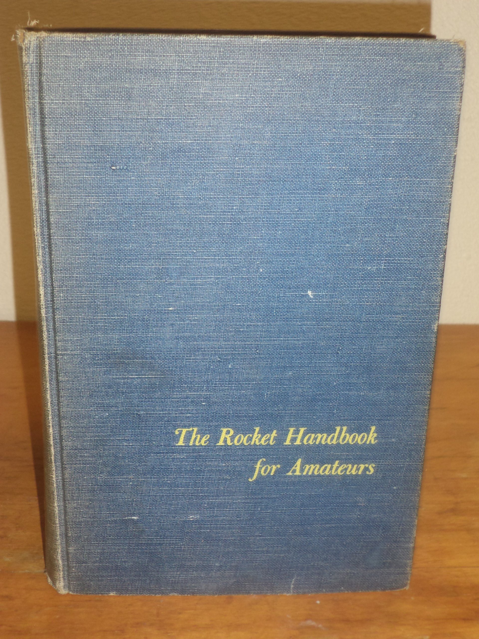 for the handbook rocket amateurs