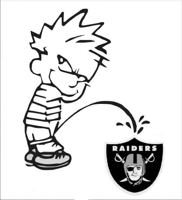 raiders on pissing the
