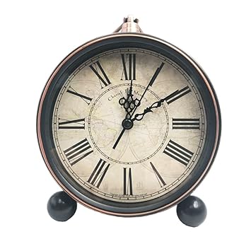 style vintage clock alarm