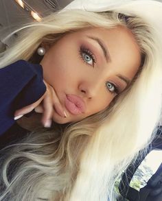porn blonde eyed hair cute blue