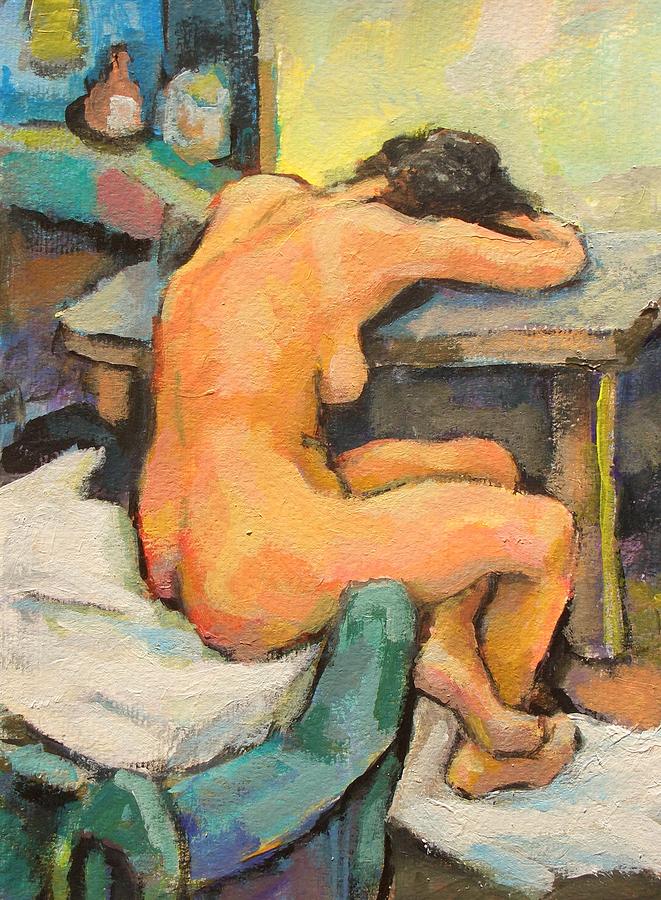 painting a nude