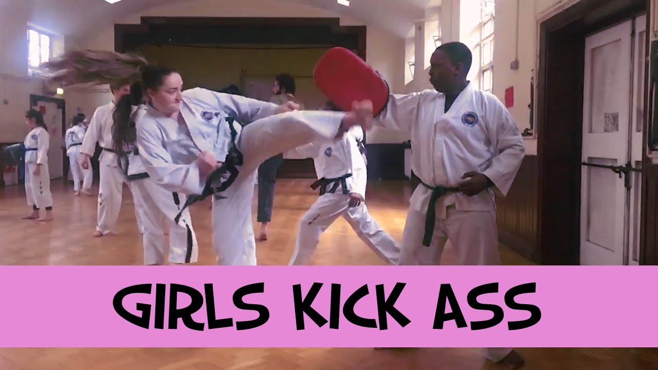 karate girls kick ass