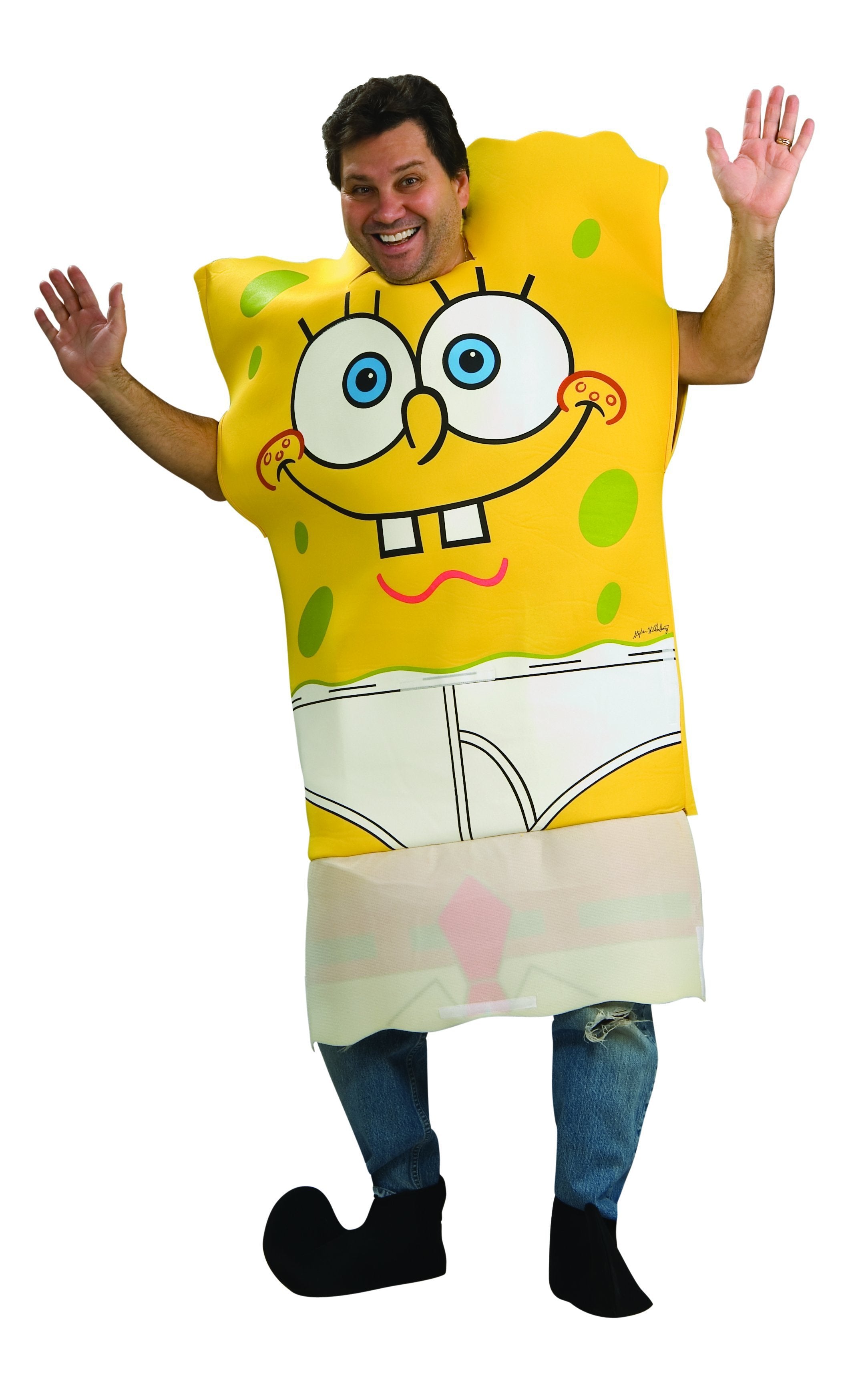 for spongebob costume adults