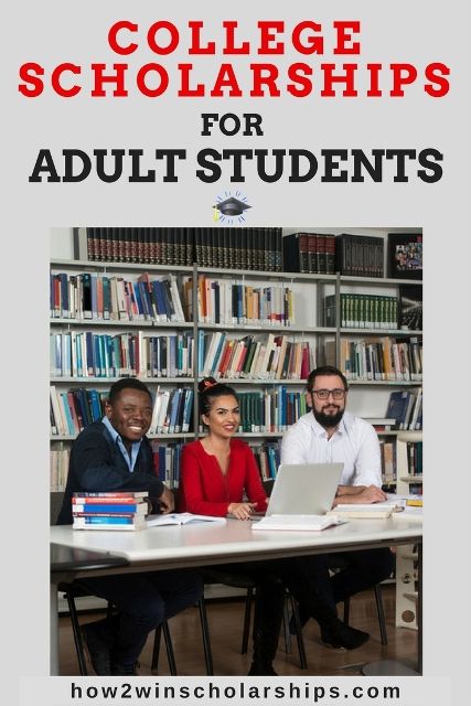 for adult scholarships students