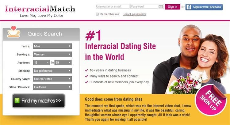 dating sites all free interracial